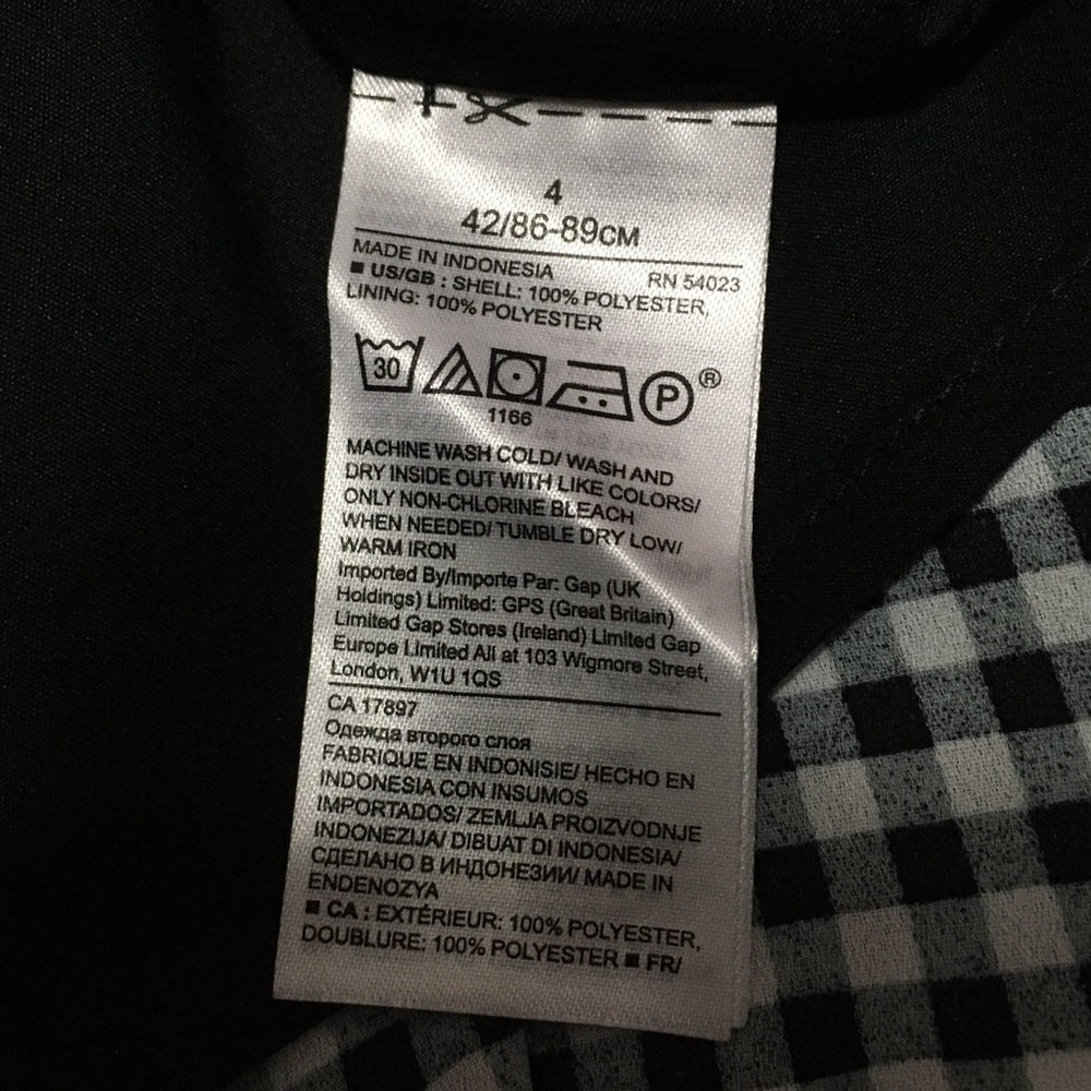 Banana Republic Gingham Spring Summer Dress in Excellent Condition - Picture 3 of 3